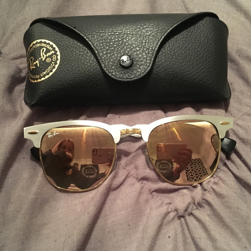 CLUBMASTER ALUMINUM FLASH LENSES GRADIENT